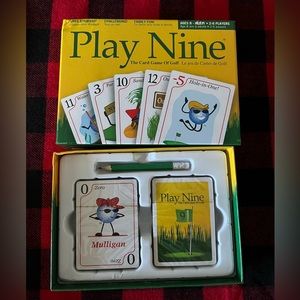 NEW Play Nine Golf Card Game